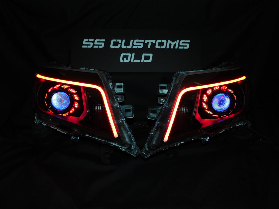 Nissan Navara D23 NP300 custom headlights 2015 - onwards