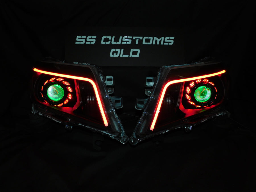 Nissan Navara D23 NP300 custom headlights 2015 - onwards