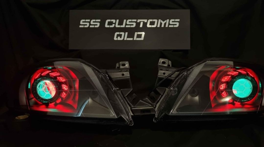 Ford Falcon AU Headlights SS Customs QLD