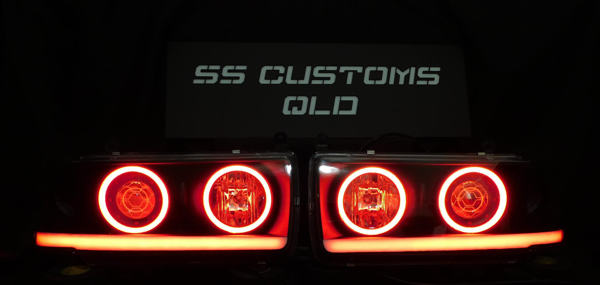 Toyota 80 Series Custom Headlights