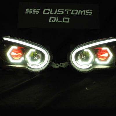 Subaru Impreza WRX Blobeye DRL headlights