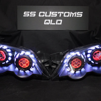 Ford Falcon BA BF XR Quad projectors