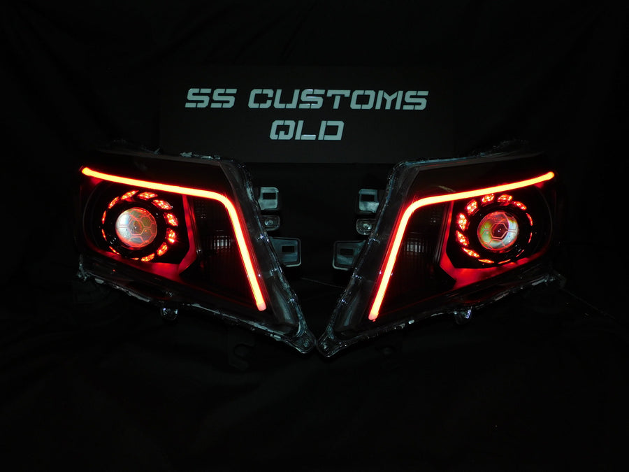 Nissan Navara D23 NP300 custom headlights 2015 - onwards