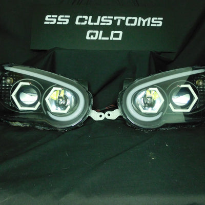 Subaru Impreza WRX Blobeye DRL headlights