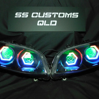 Holden VE Commodore Series 1-2 Quad projectors Custom Headlights