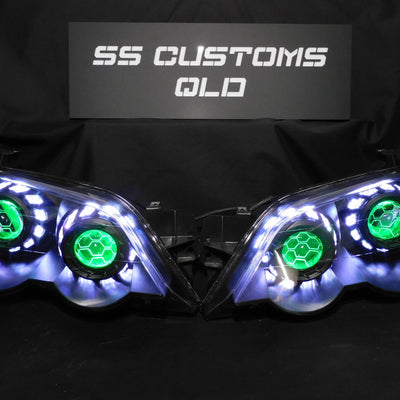 Ford Falcon BA BF XR Quad projectors