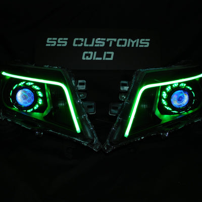 Nissan Navara D23 NP300 custom headlights 2015 - onwards