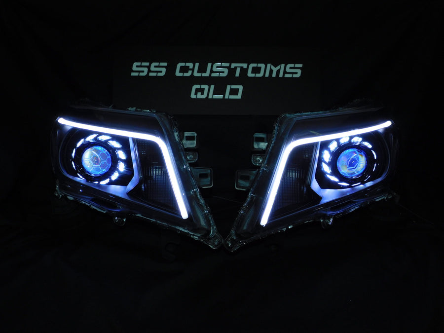 Nissan Navara D23 NP300 custom headlights 2015 - onwards