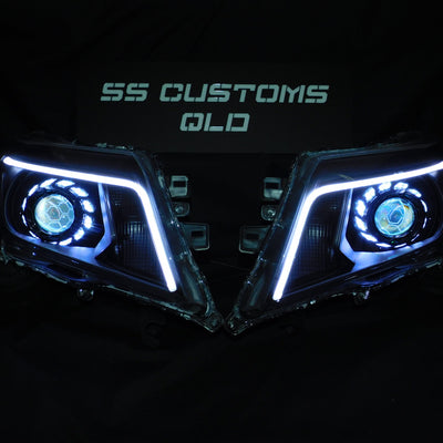 Nissan Navara D23 NP300 custom headlights 2015 - onwards