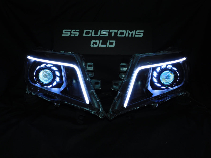 Nissan Navara D23 NP300 custom headlights 2015 - onwards
