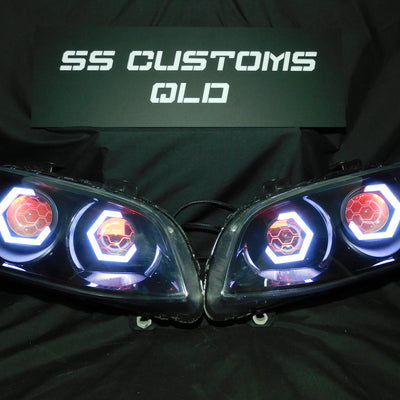 Holden VE Commodore Series 1-2 Quad projectors Custom Headlights