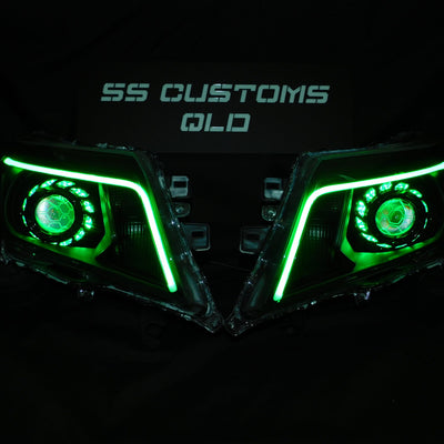 Nissan Navara D23 NP300 custom headlights 2015 - onwards