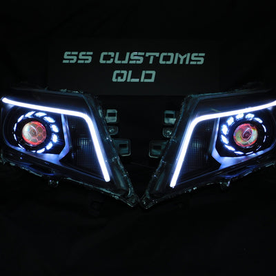 Nissan Navara D23 NP300 custom headlights 2015 - onwards