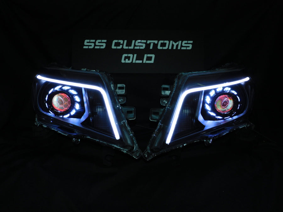 Nissan Navara D23 NP300 custom headlights 2015 - onwards