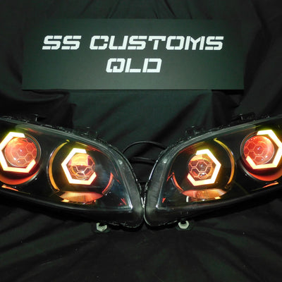 Holden VE Commodore Series 1-2 Quad projectors Custom Headlights