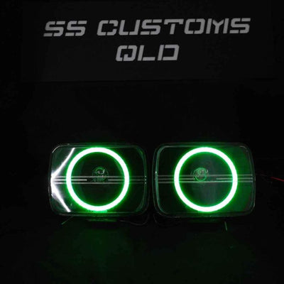 7x5 Mini Bi-LED Projector Custom Headlights - Circles