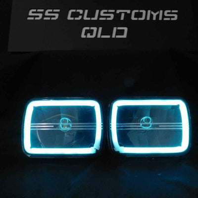 7x5 Mini Bi-LED Projector Custom Headlights - Square