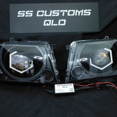 Nissan Patrol GU Y61 Series 4 Hex Halos