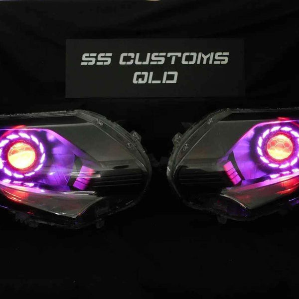 Mitsubishi custom LED car headlights – SS Customs QLD
