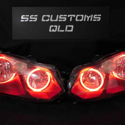 Volkswagen Golf MK6 Circle Halos Custom LED Headlights