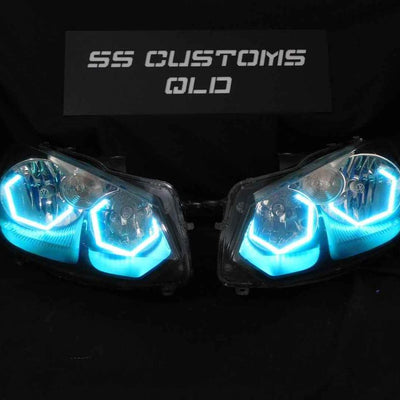 Volkswagen Golf MK6 Hex Halos Custom LED Headlights